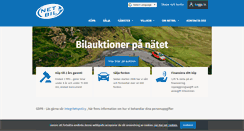 Desktop Screenshot of netbil.se