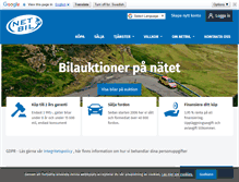 Tablet Screenshot of netbil.se