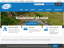 Tablet Screenshot of dnb.netbil.se